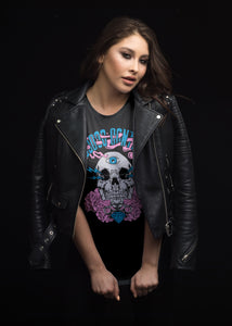 Thunder skull flower T-Shirt
