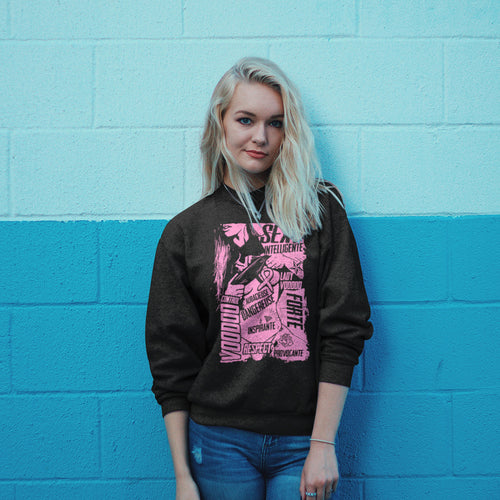 Lady VooDoo Coton CrewNeck coupe UNI SEXE